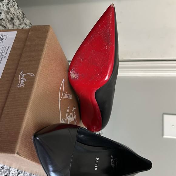 Christian Louboutin Black Pumps Size 41 (10 US) - Picture 4 of 8